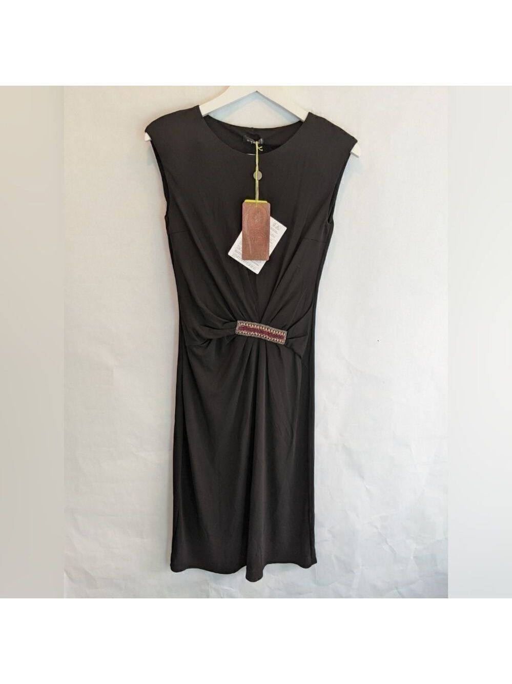 ETRO sleeveless black dress 6(42) BNWT